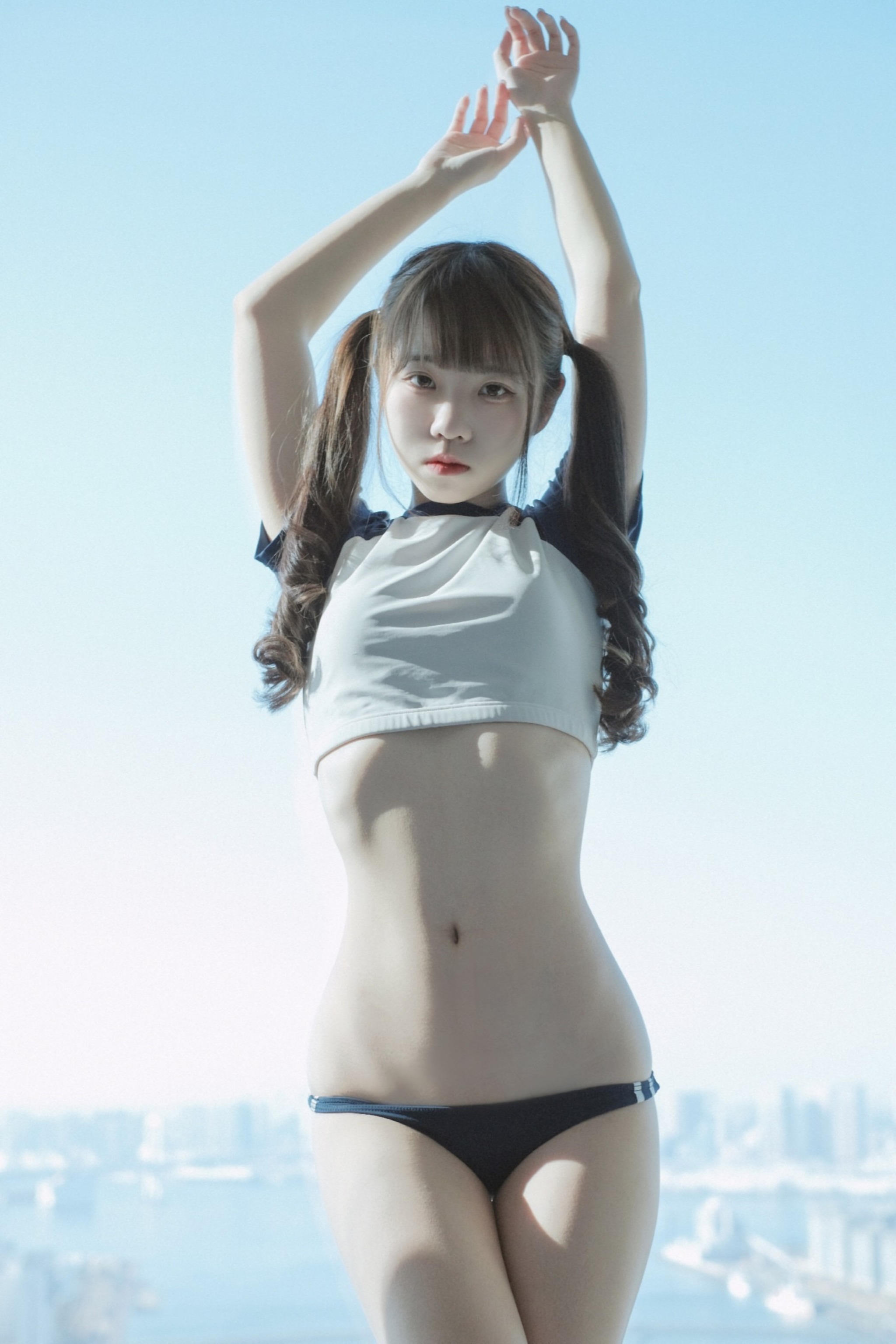 可可小白兔 - NO.005 情人節の禮物 體操服少女 [35P]-XikXak